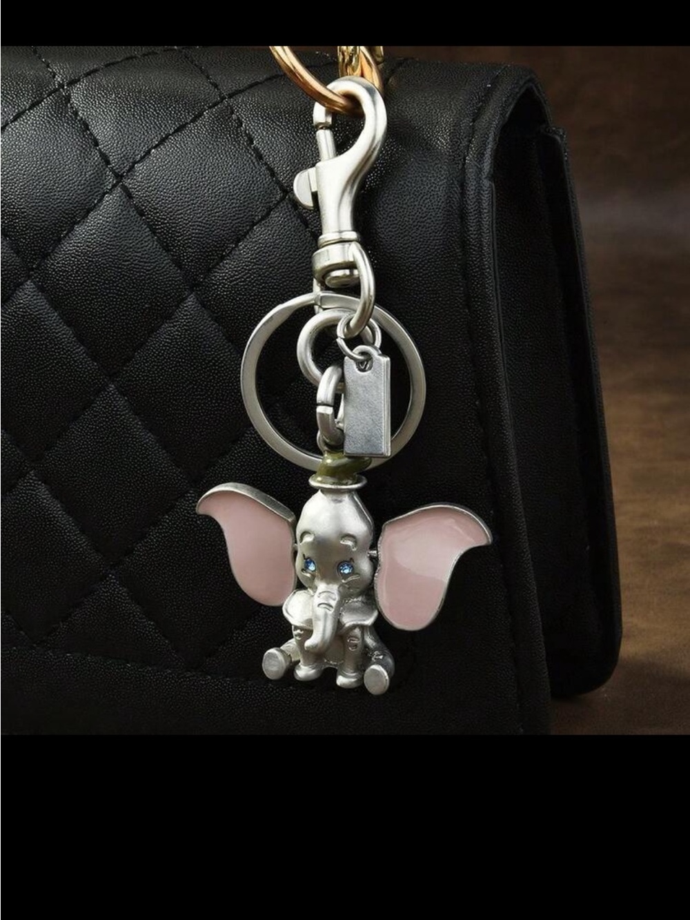 NEW DUMBO Elephant Bag Charm Keychain